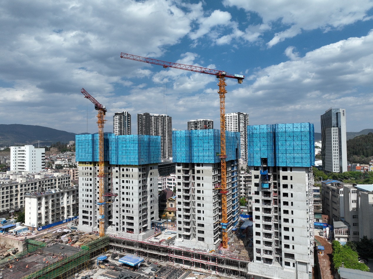 安寧市官廂街更新改造工程項目（南地塊）項目進展